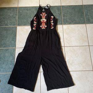 Long pant romper
